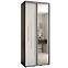 Schrank 45 Canaris 13 120 schwarz/weiß/silver