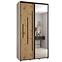 Schrank 45 Canaris 13 130 weiß/artisan/schwarz