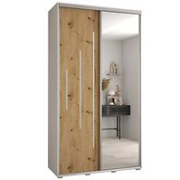 Schrank 45 Canaris 13 130 weiß/artisan/silver