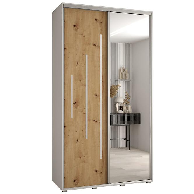 Schrank 45 Canaris 13 130 weiß/artisan/silver