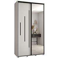 Schrank 45 Canaris 13 130 weiß/schwarz
