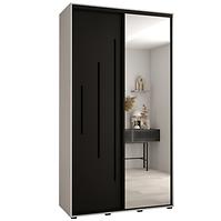 Schrank 45 Canaris 13 130 weiß/schwarz/schwarz