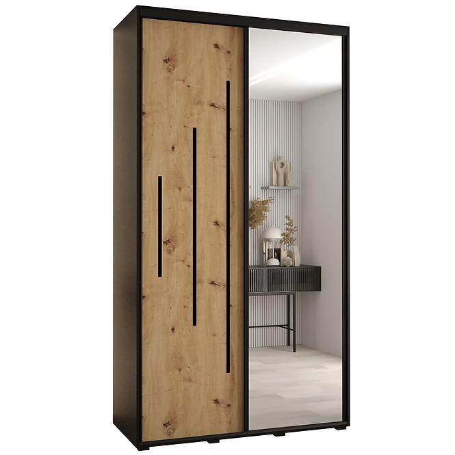 Schrank 45 Canaris 13 130 schwarz/artisan/schwarz