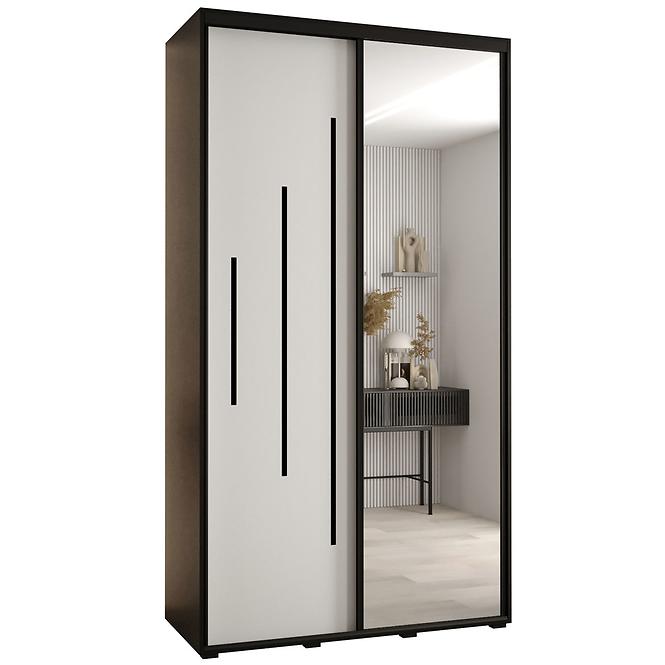 Schrank 45 Canaris 13 130 schwarz/weiß/schwarz