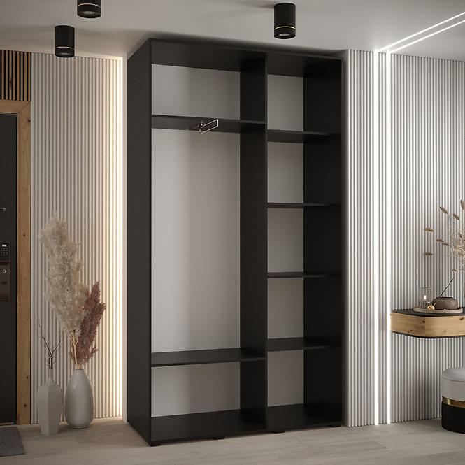 Schrank 45 Canaris 13 130 schwarz/weiß/schwarz