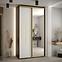 Schrank 45 Canaris 13 130 schwarz/weiß/gold,5