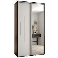 Schrank 45 Canaris 13 130 schwarz/weiß/silver