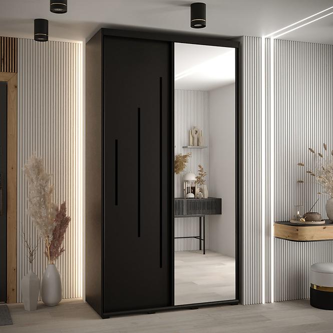 Schrank 45 Canaris 13 130 schwarz/schwarz