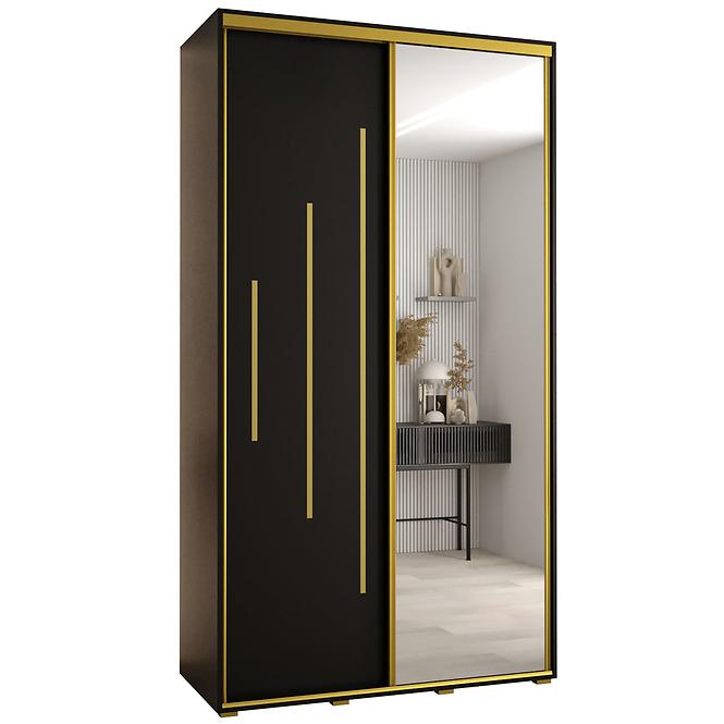 Schrank 45 Canaris 13 130 schwarz/gold