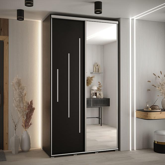 Schrank 45 Canaris 13 130 schwarz/silver