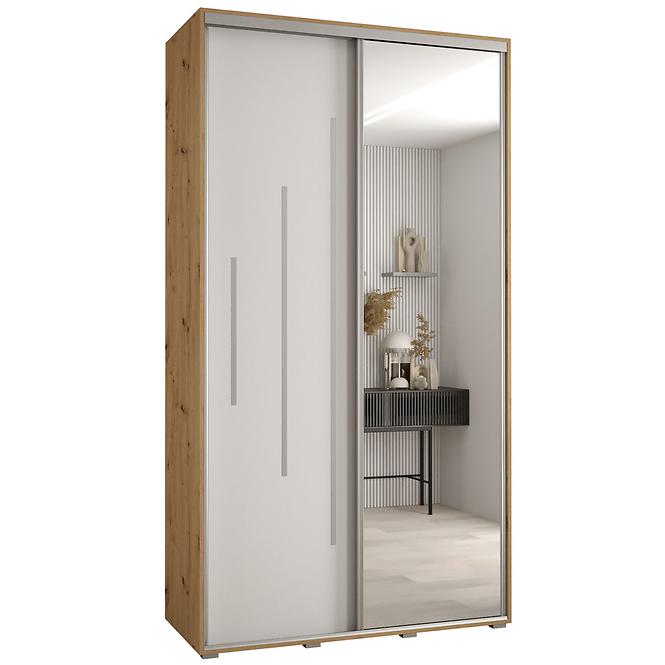 Schrank 45 Canaris 13 140 artisan/weiß/silver