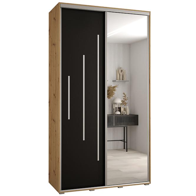Schrank 45 Canaris 13 140 artisan/schwarz/silver