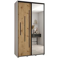Schrank 45 Canaris 13 140 weiß/artisan/schwarz