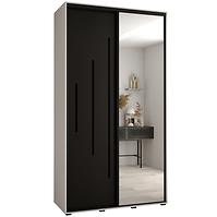Schrank 45 Canaris 13 140 weiß/schwarz/schwarz