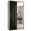 Schrank 45 Canaris 13 140 weiß/schwarz/gold