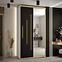 Schrank 45 Canaris 13 140 weiß/schwarz/gold,5