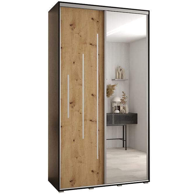Schrank 45 Canaris 13 140 schwarz/artisan/silver