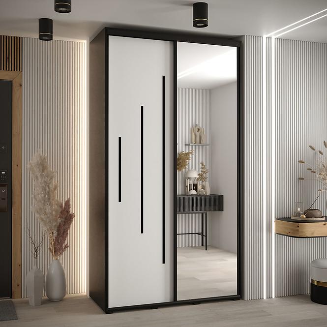 Schrank 45 Canaris 13 140 schwarz/weiß/schwarz
