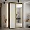 Schrank 45 Canaris 13 140 schwarz/weiß/gold,5
