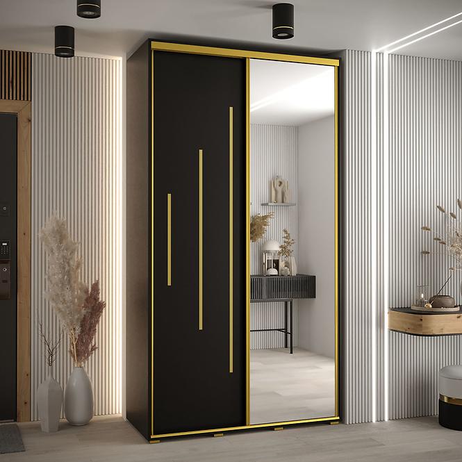 Schrank 45 Canaris 13 140 schwarz/gold