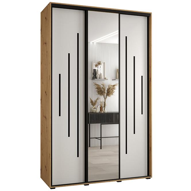 Schrank 45 Canaris 13 150 artisan/weiß/schwarz