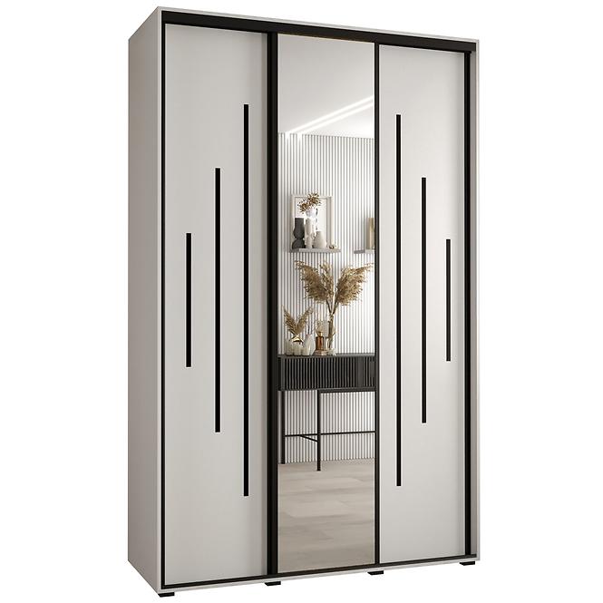 Schrank 45 Canaris 13 150 weiß/schwarz