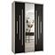 Schrank 45 Canaris 13 150 weiß/schwarz/silver