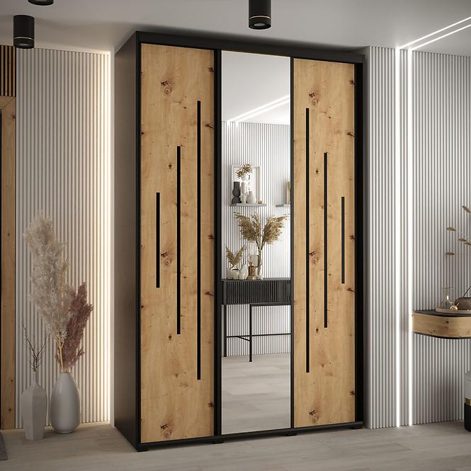 Schrank 45 Canaris 13 150 schwarz/artisan/schwarz