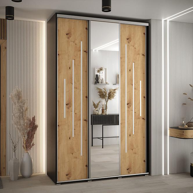 Schrank 45 Canaris 13 150 schwarz/artisan/silver