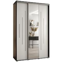 Schrank 45 Canaris 13 150 schwarz/weiß/silver