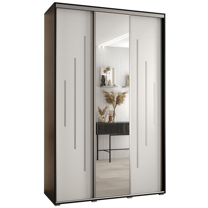 Schrank 45 Canaris 13 150 schwarz/weiß/silver