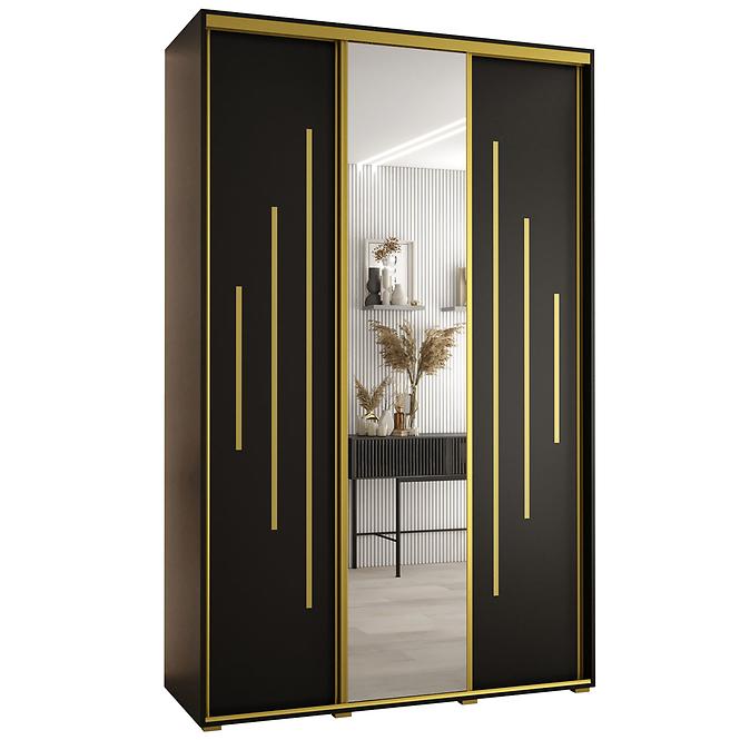 Schrank 45 Canaris 13 150 schwarz/gold