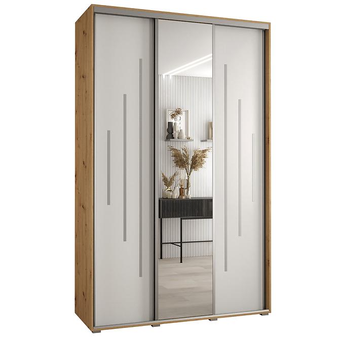 Schrank 45 Canaris 13 160 artisan/weiß/silver