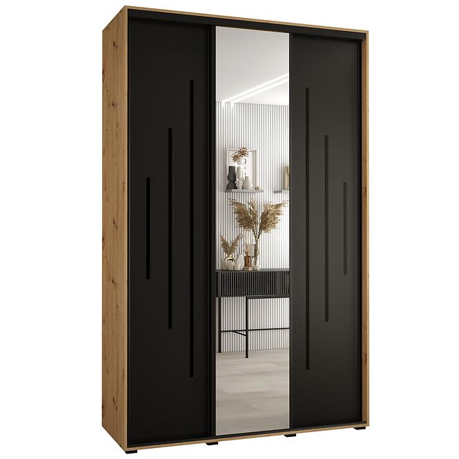 Schrank 45 Canaris 13 160 artisan/schwarz/schwarz