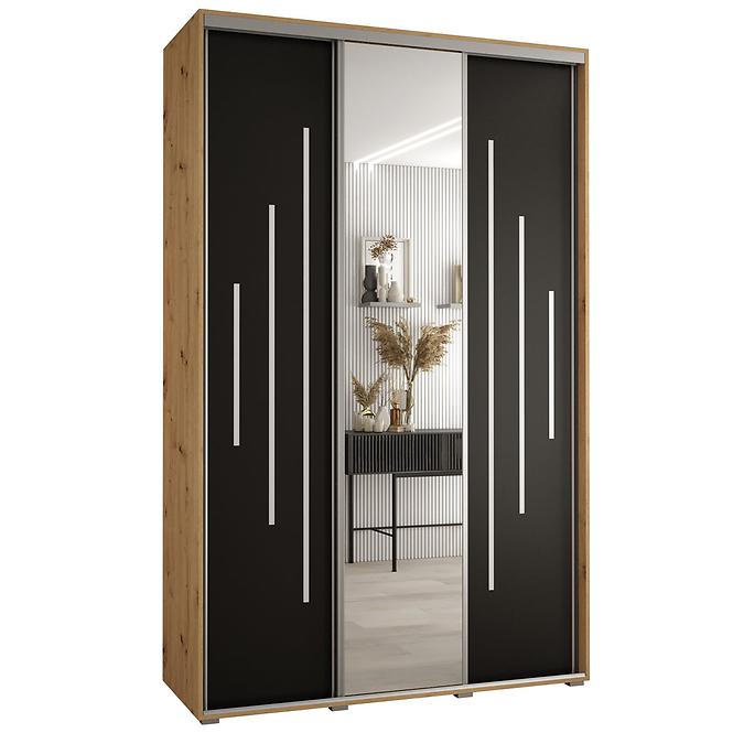 Schrank 45 Canaris 13 160 artisan/schwarz/silver