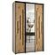 Schrank 45 Canaris 13 160 weiß/artisan/schwarz