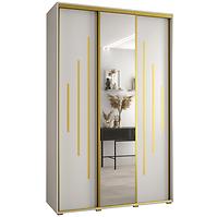 Schrank 45 Canaris 13 160 weiß/gold