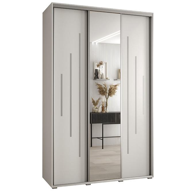 Schrank 45 Canaris 13 160 weiß/silver