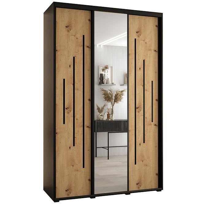 Schrank 45 Canaris 13 160 schwarz/artisan/schwarz