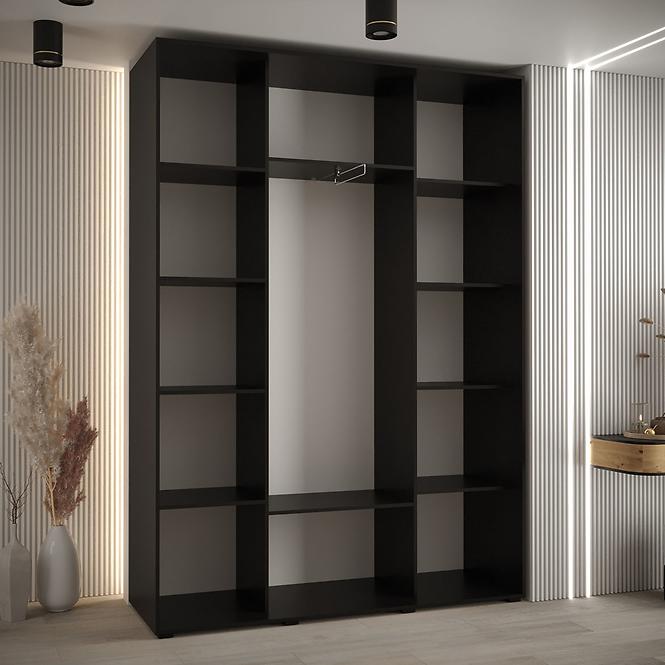 Schrank 45 Canaris 13 160 schwarz/artisan/schwarz