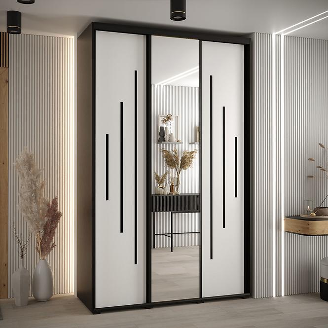 Schrank 45 Canaris 13 160 schwarz/weiß/schwarz