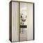 Schrank 45 Canaris 13 160 schwarz/weiß/gold