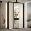 Schrank 45 Canaris 13 160 schwarz/weiß/gold,5