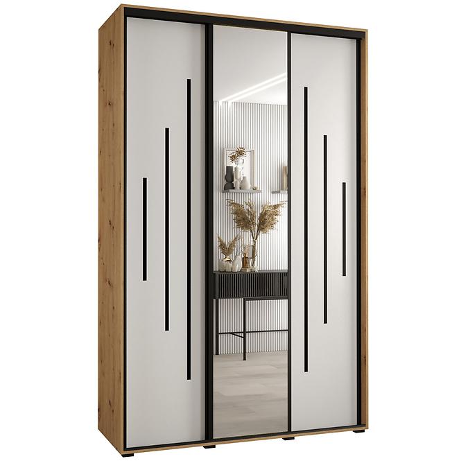 Schrank 45 Canaris 13 170 artisan/weiß/schwarz