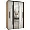 Schrank 45 Canaris 13 170 artisan/weiß/schwarz