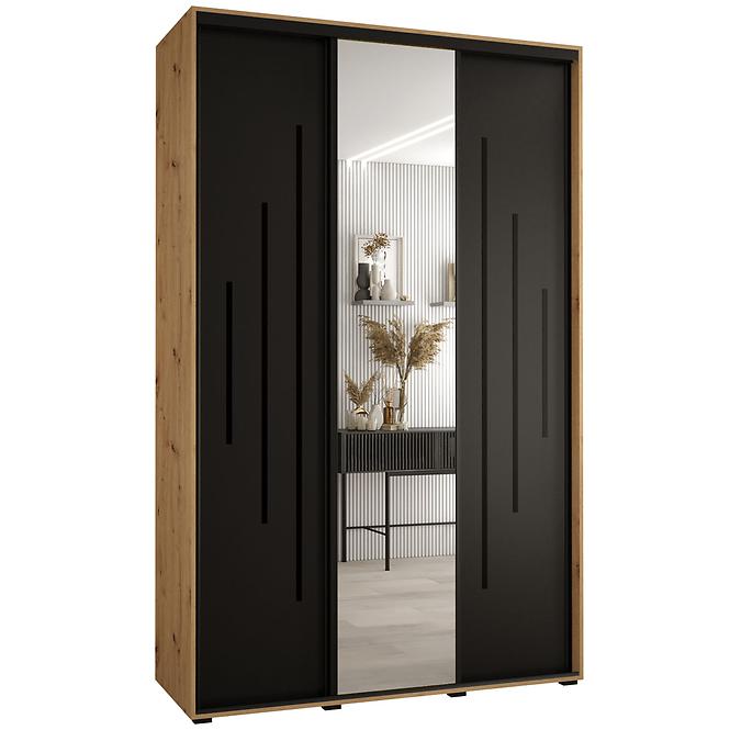 Schrank 45 Canaris 13 170 artisan/schwarz/schwarz