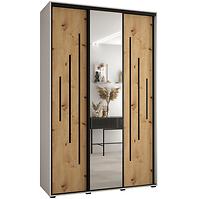 Schrank 45 Canaris 13 170 weiß/artisan/schwarz