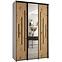 Schrank 45 Canaris 13 170 weiß/artisan/schwarz