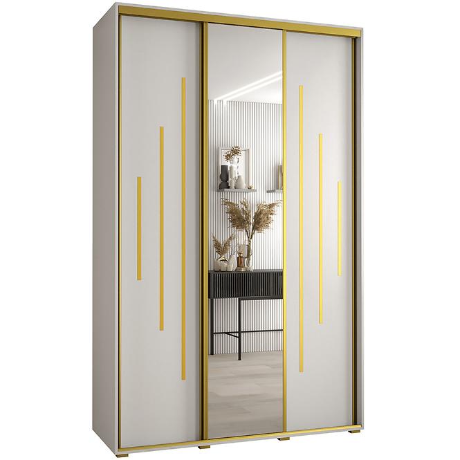 Schrank 45 Canaris 13 170 weiß/gold