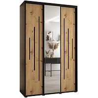 Schrank 45 Canaris 13 170 schwarz/artisan/schwarz